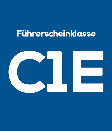 Führerscheinklasse C1E
